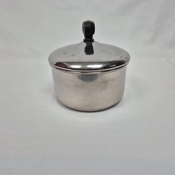 Farberware 1qt Saucepan UV w/Lid Stainless Steel Aluminum Clad USA VINTAGE!!! - Picture 5 of 9